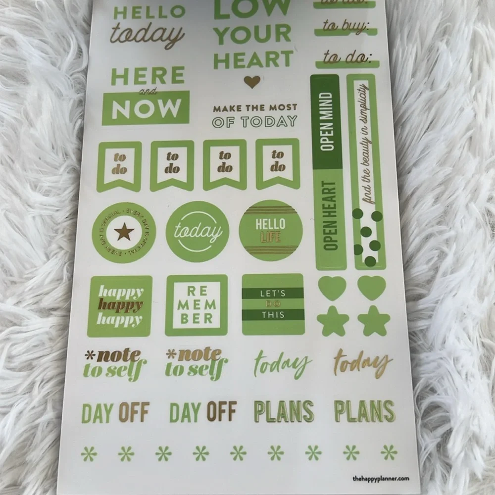 Happy Planner Rainbow Sticker Value Pack 1032 pcs